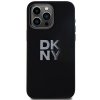 DKNY DKHCP15LSMCBSK iPhone 15 Pro6.1 czarny/black hardcase Liquid Silicone Metal Logo